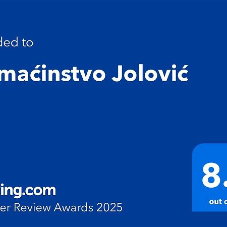 Hotel Domacinstvo Jolovic Kraljevo Esterno foto